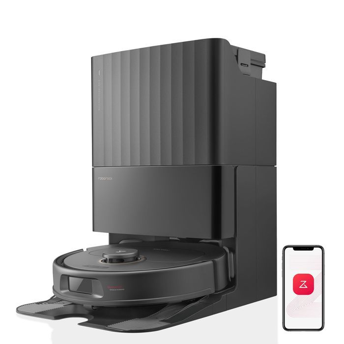 Roborock Qrevo Pro Robot Vacuum Cleaner and Mop, with 60°C steam cleaning, Upgrade from the Qrevo S/S7 Max Ultra, Hot Water Mopping
