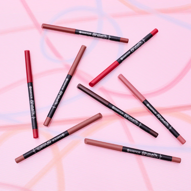 essence 8h Matte Comfort matter Lippenstift mit Anspitzer