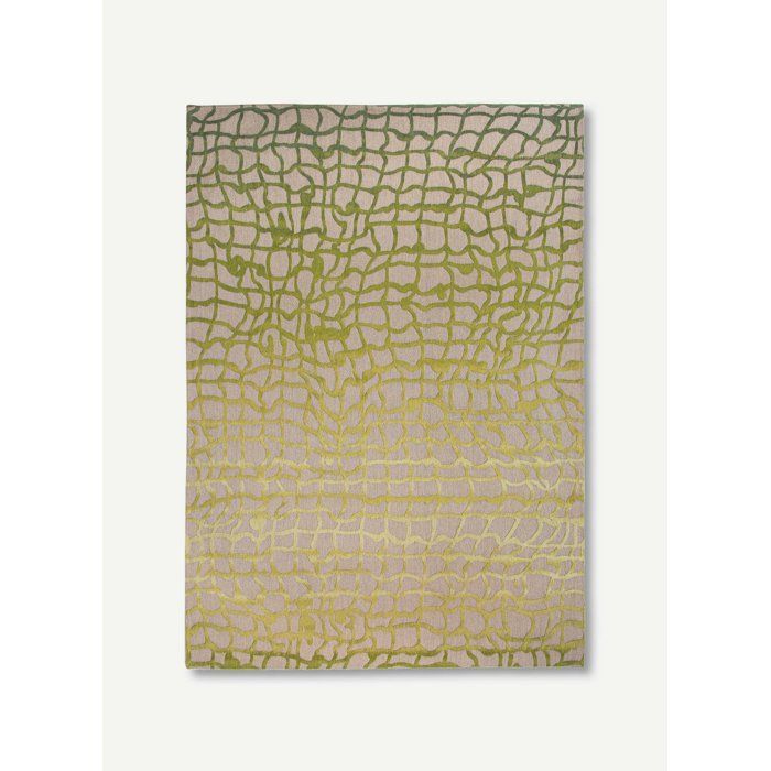Dedalo design - Tapis contemporain Mad Men - Vert République - 140 x 200 CM