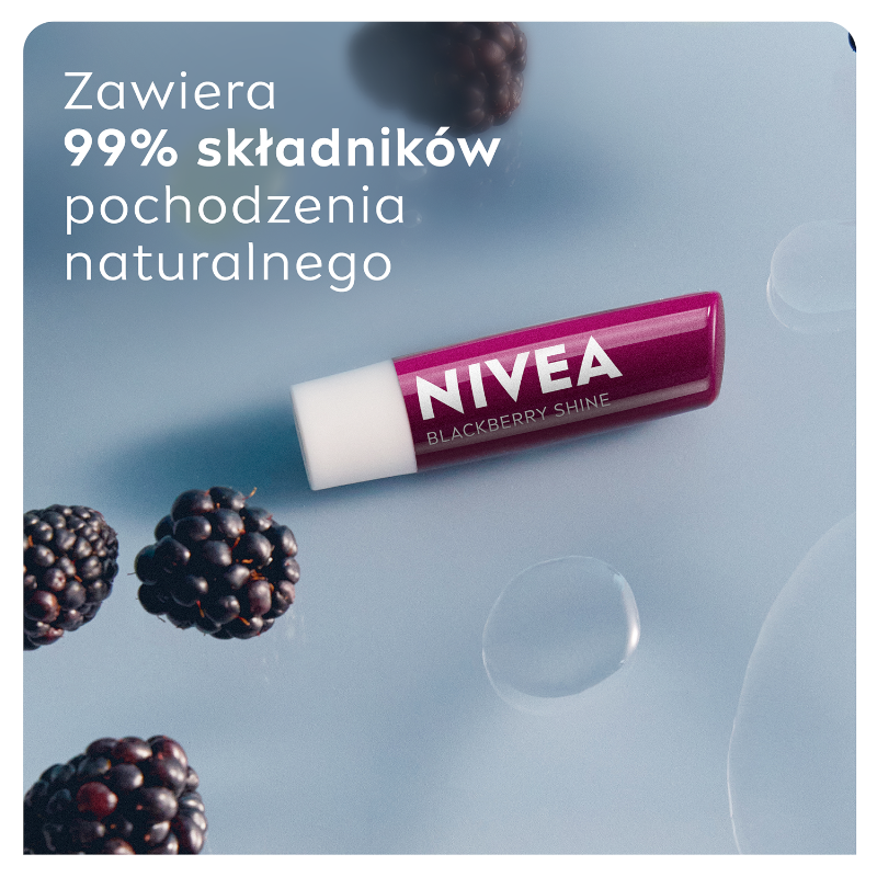 Nivea rtěnka 4,8 g s odstínem ostružiny