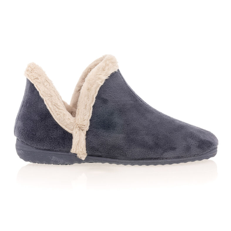 Pantoufles Femme Bleu