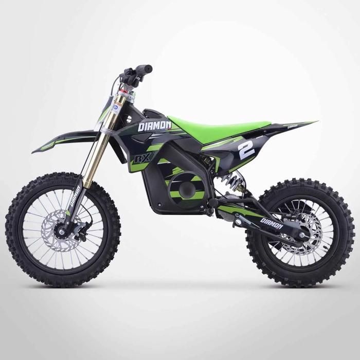 Moto Enfant Électrique 1600W / Moto cross ORION 1600W / 14/12 / Vert