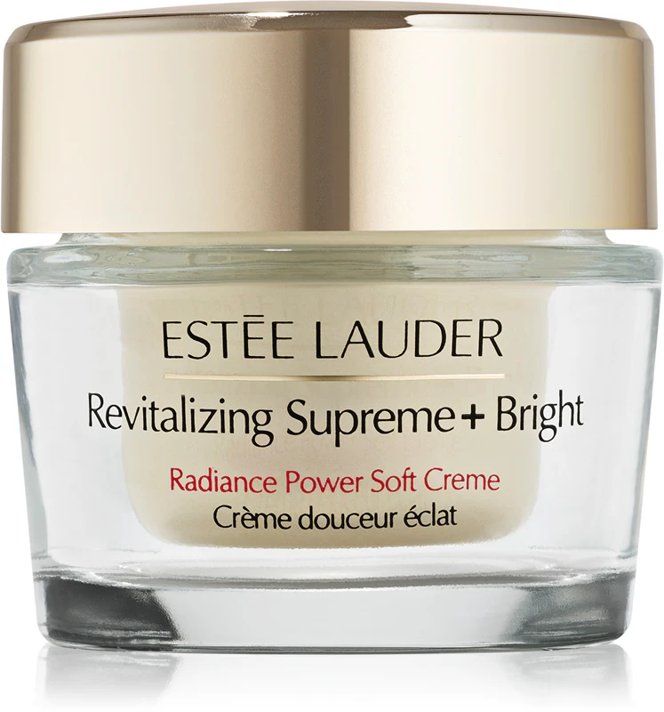 Estée Lauder Revitalizing Supreme+ Bright Radiance Power Soft Creme, creme facial revitalizante para iluminar e suavizar a pele.
