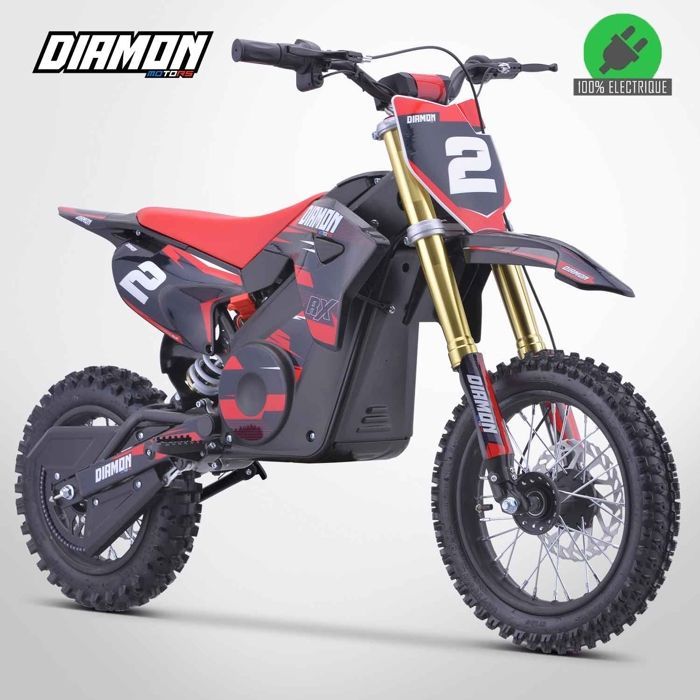 ORION 1000W Elektrisches Kindermotorrad / Kinder-Motocross-Bike / Edition 2025 / Rot