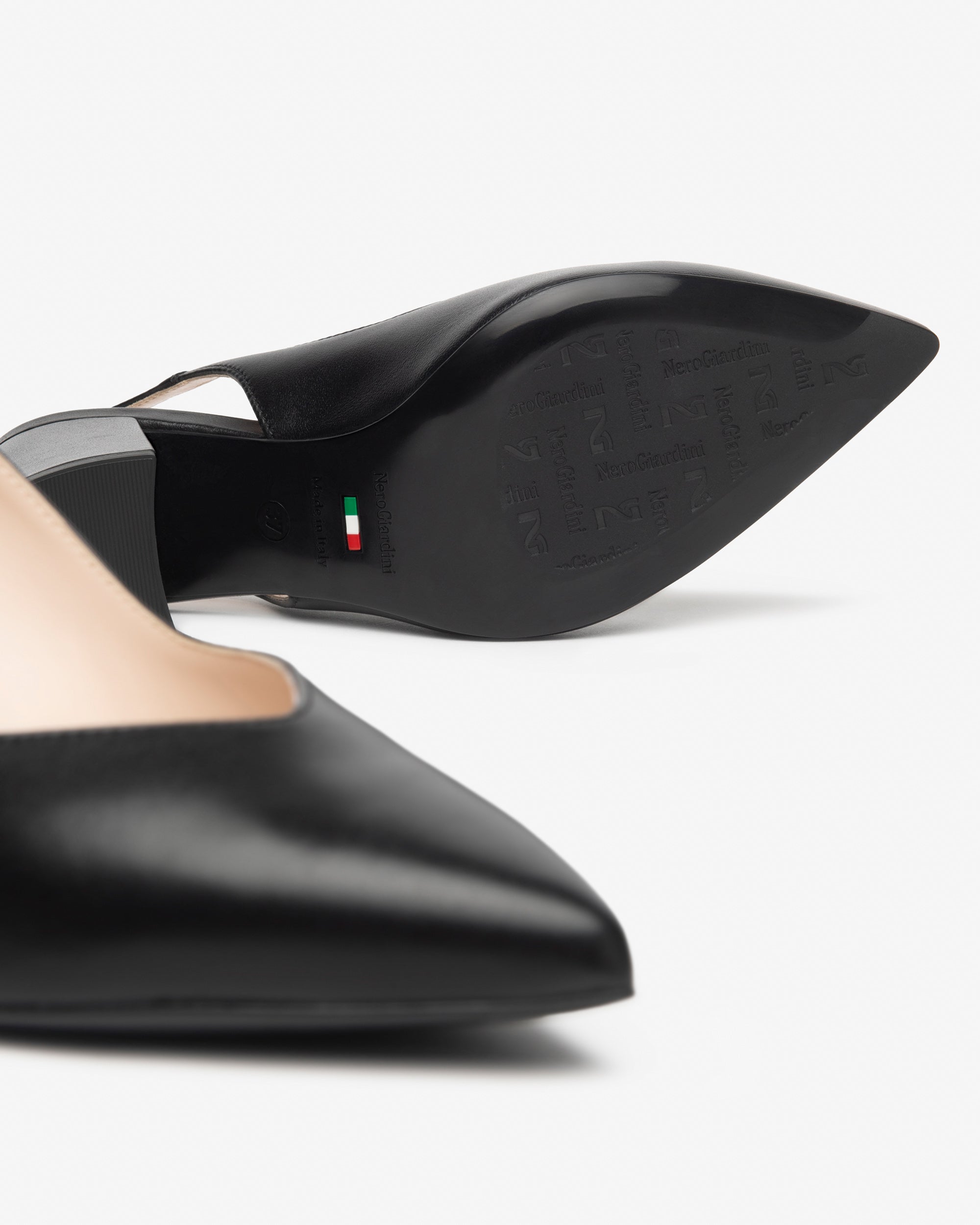 Damen-Slingback aus Leder