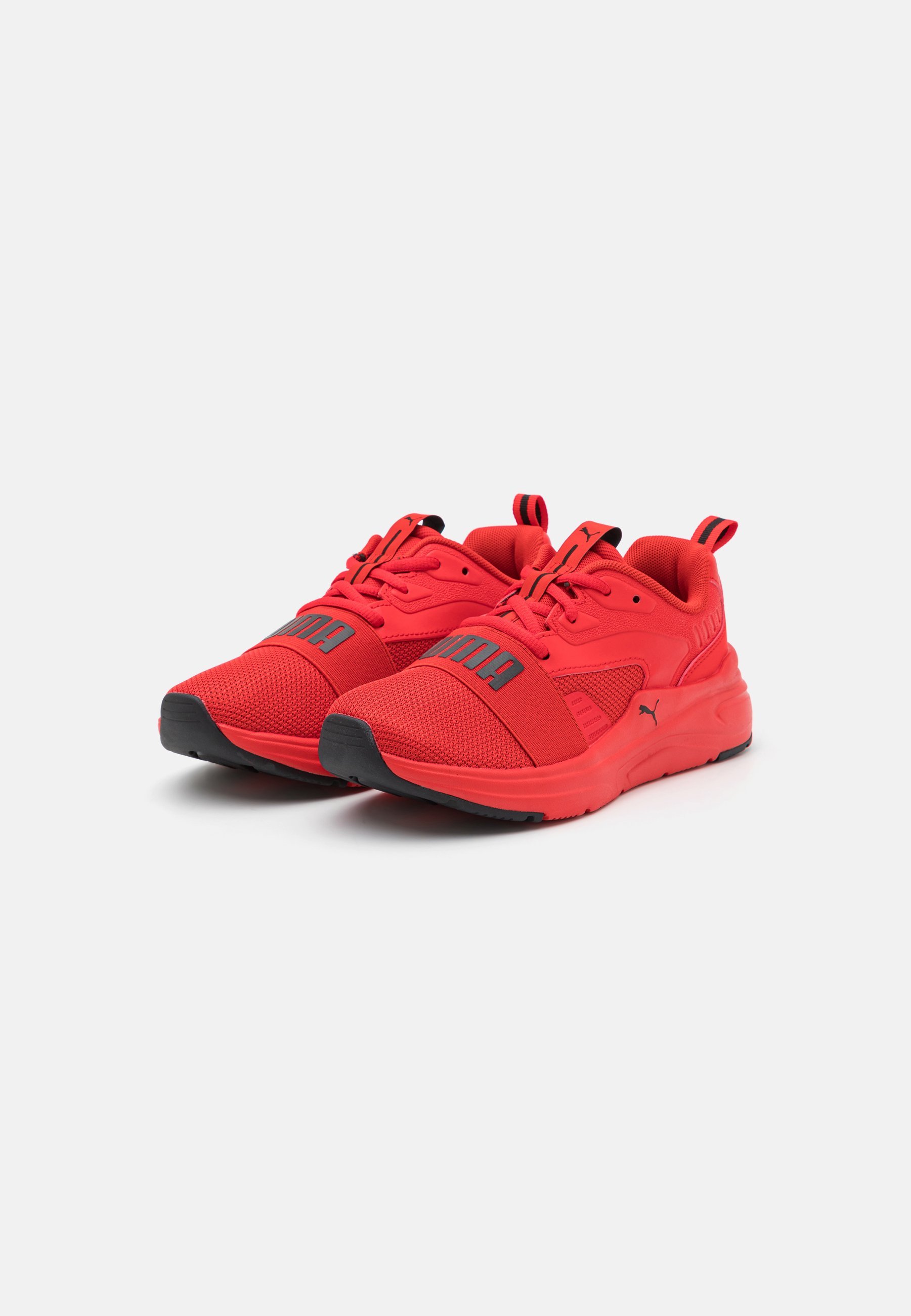 Puma SOFTRIDE WIRED 2 UNISEXE - Chaussures de running sur route - rouge/noir