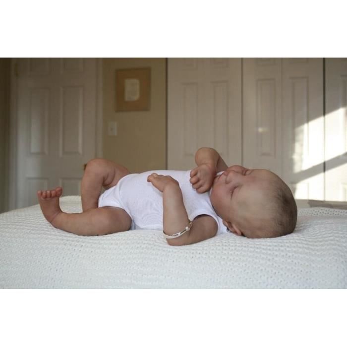 Reborn Baby Doll - OLALI - 19 inches - Soft Silicone - Cotton Body - Realistic