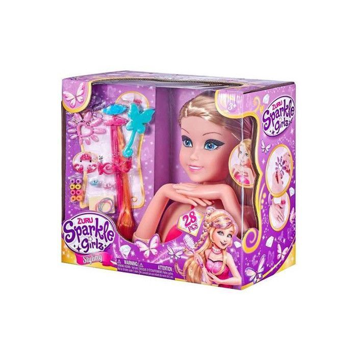 Zuru - Tête à Coiffer Sparkle Girlz Zuru