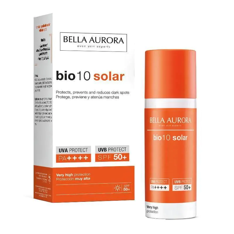 Bella Aurora Bio 10 Solar Wzmocniony krem przeciwsłoneczny przeciw przebarwieniom
