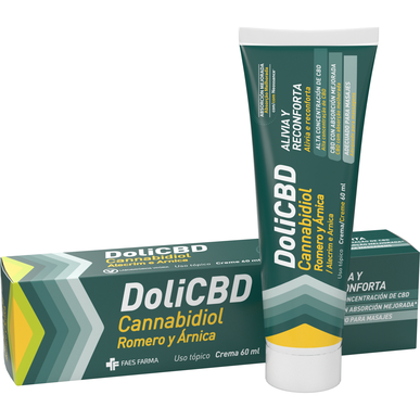 DoliCBD Lihasten Lievitysvoide Kannabidioli 60 ml 60 ml