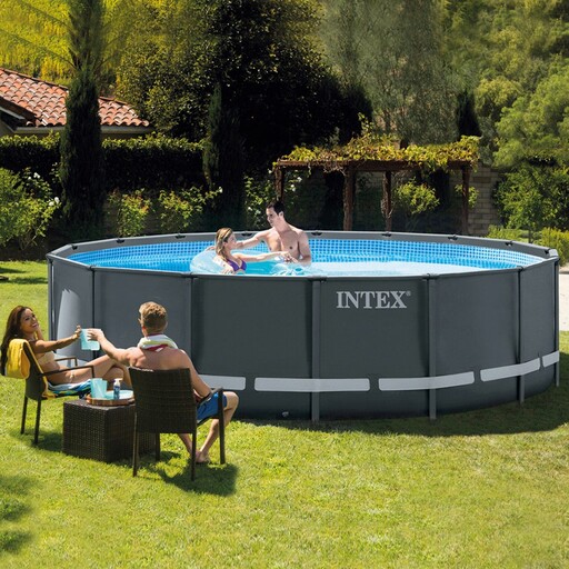 Intex Ultra Xtr Frame podignuti okrugli bazen 488x122 cm s pročišćivačem