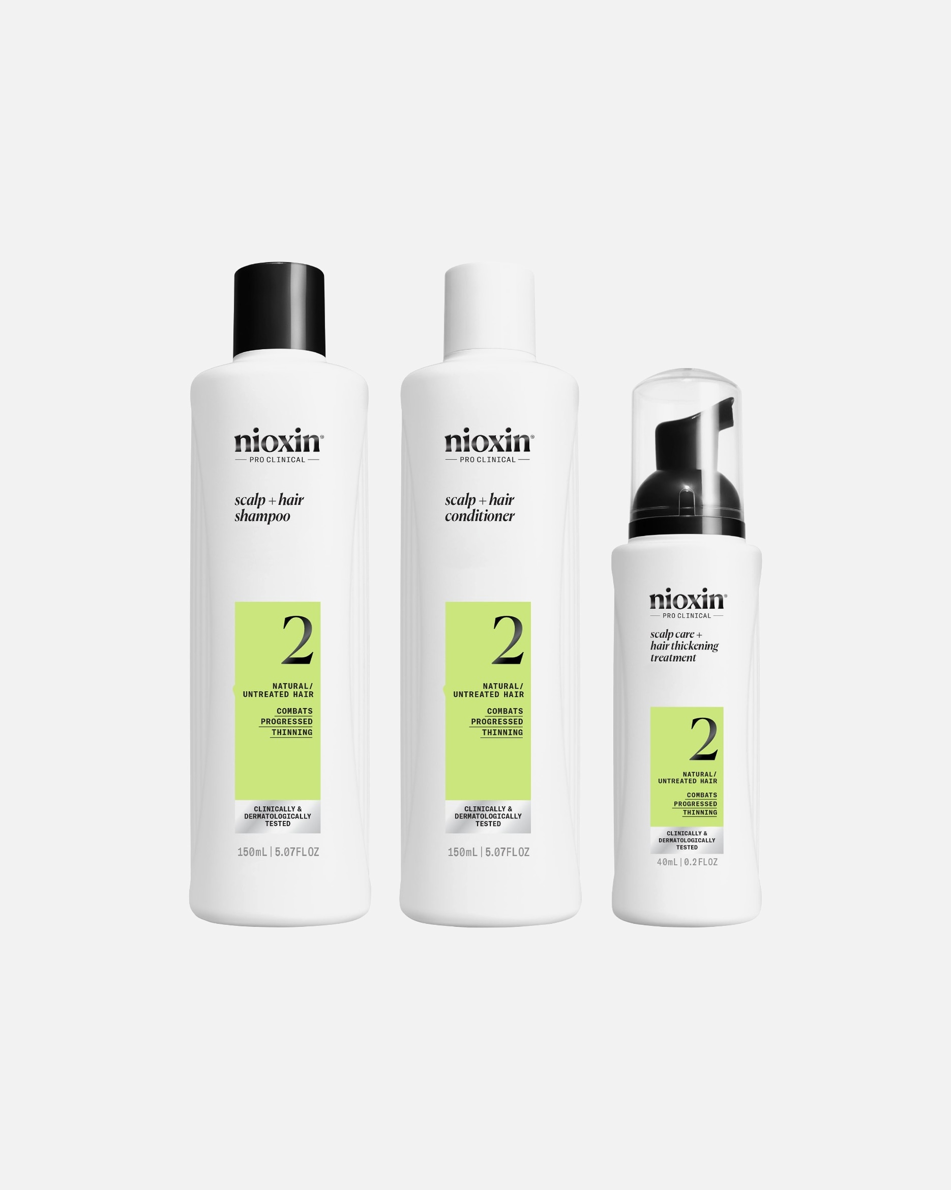 Nioxin Hair Care System 2 -testisarja - 1 kpl