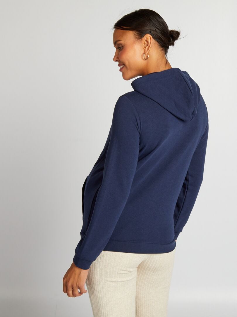 Sudadera con capucha para enfermeras - Azul marino