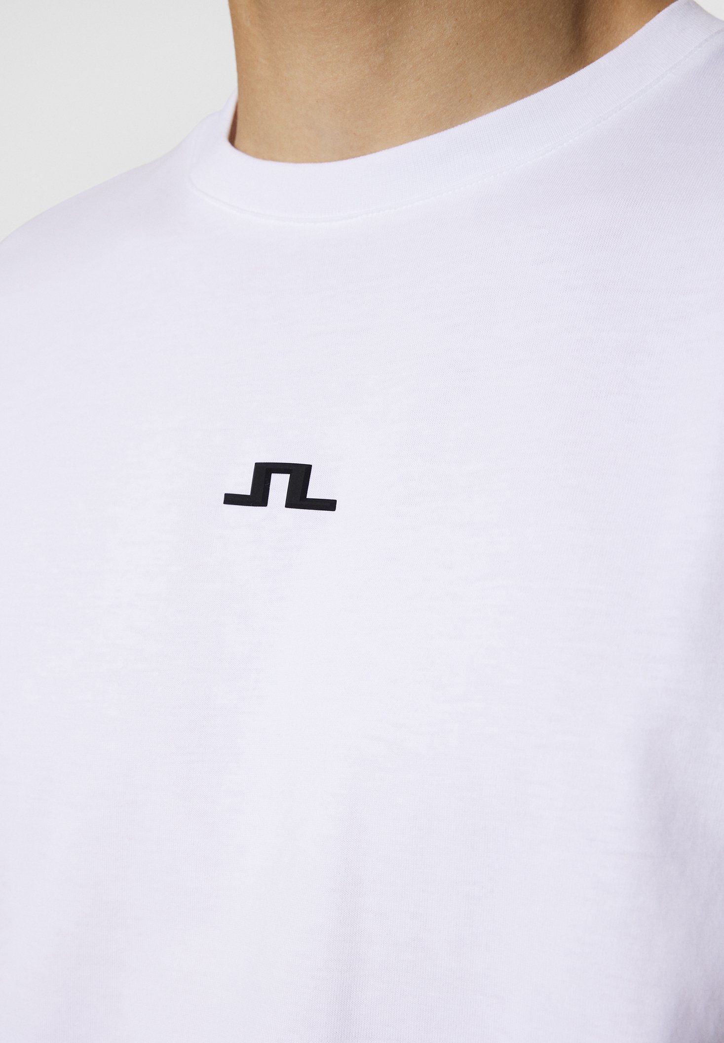 J.LINDEBERG PARCIE LOGO - Bedrucktes T-Shirt - weiß