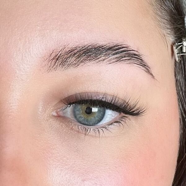 Řasy Space Baby Vanilla Strip Lashes