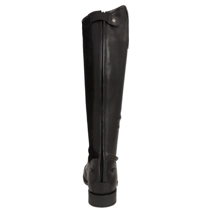 Chico Premiere Faux Leather Riding Boots - Black - Size 37