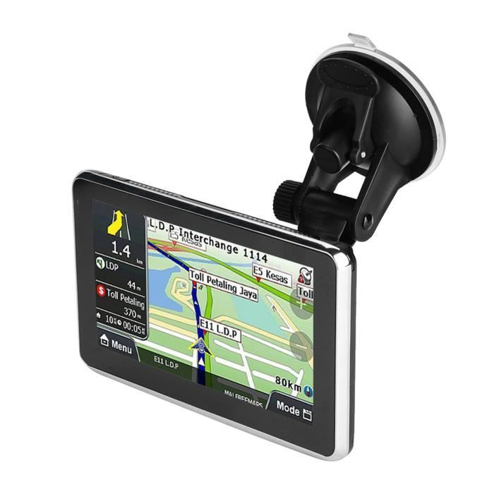 Navegador GPS - OMABETA - 5 pulgadas - Pantalla táctil - Sistema de navegación dual - 8 GB
