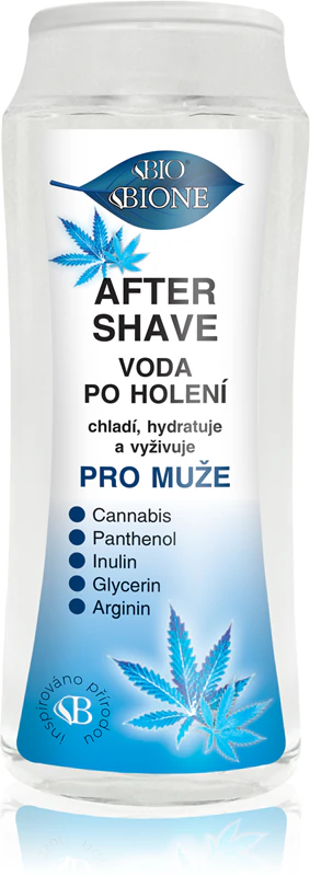 Loção pós-barba refrescante Bione Cosmetics Men.