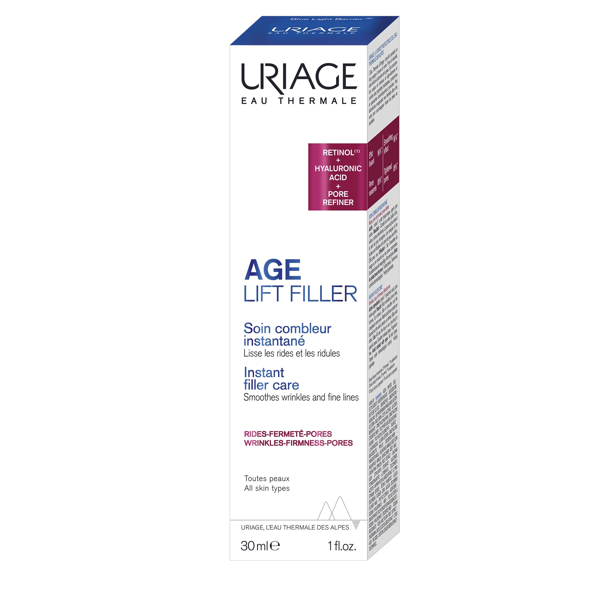 URIAGE Age Lift Preenchedor Multiação Ação Antienvelhecimento