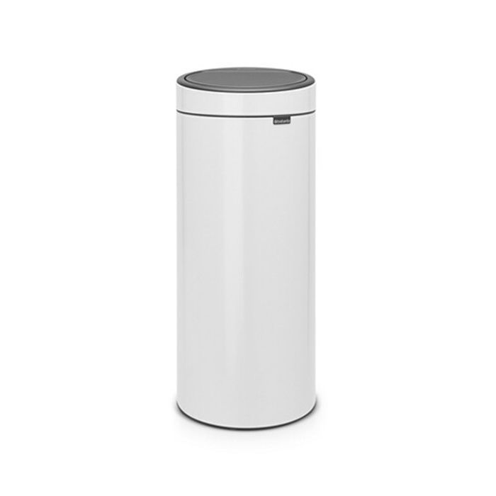 Cubo de basura táctil BRABANTIA nuevo - 30L - Blanco