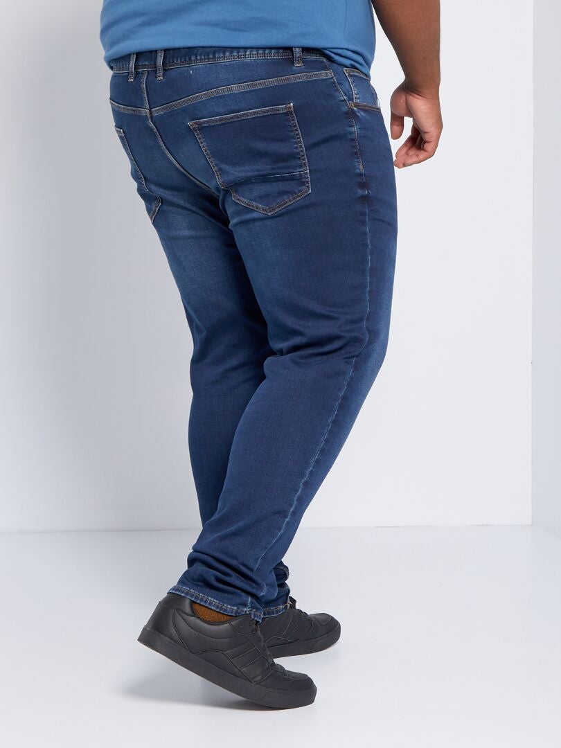 Calça jeans slim stretch - AZUL