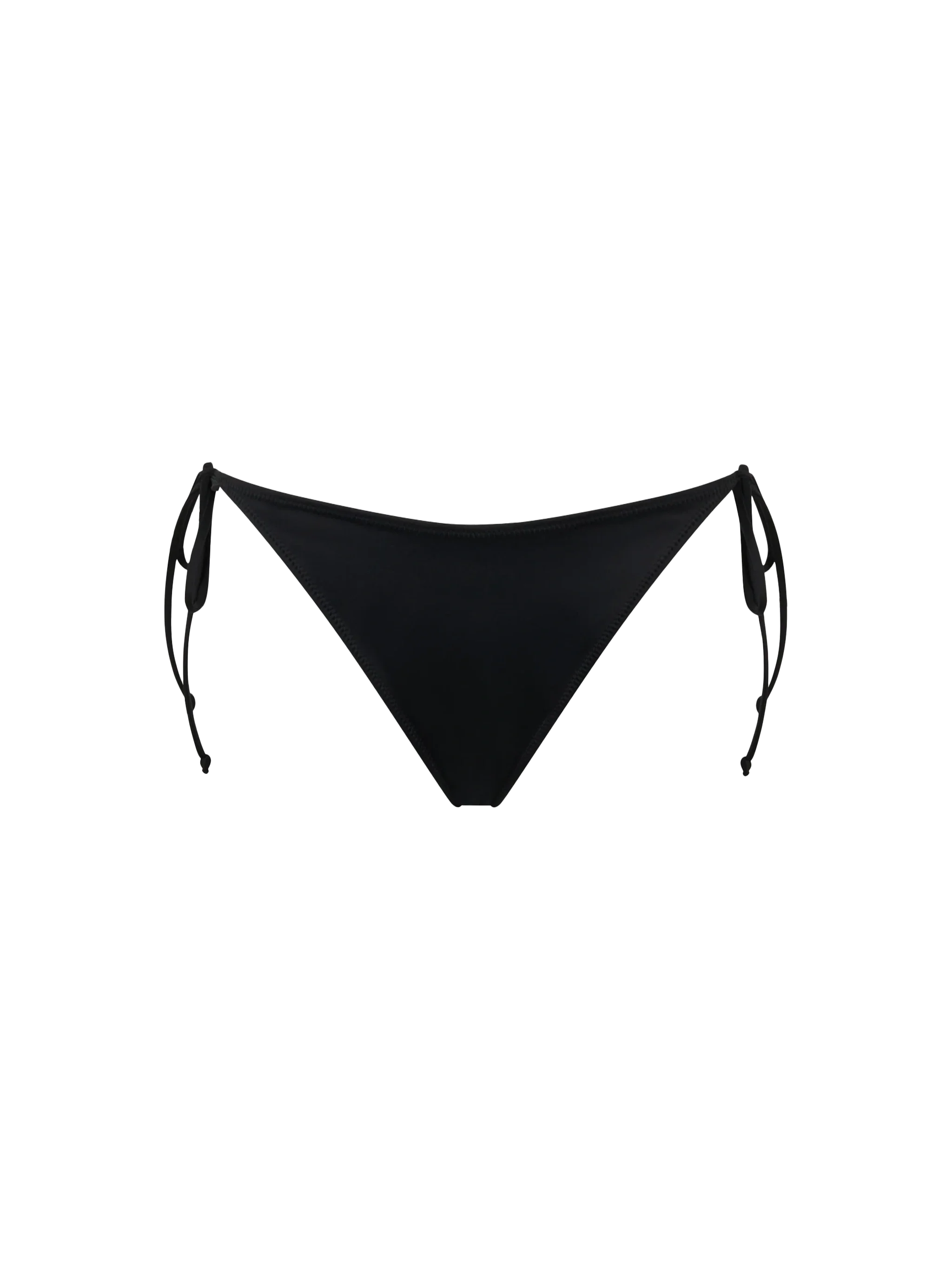 Braguita de baño clásica para mujer Virgo en color negro.