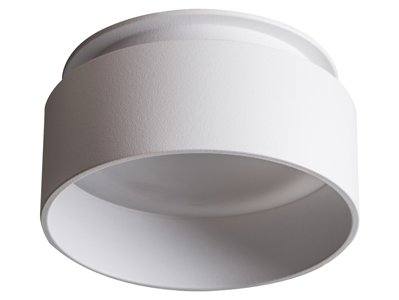 Lampa sufitowa wpuszczana Govik aluminiowa biała