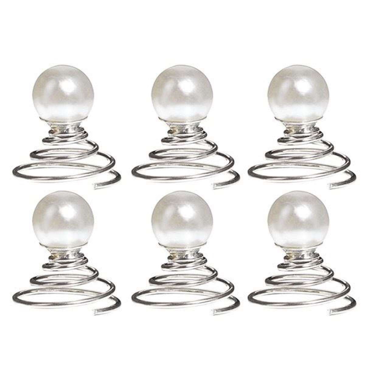 SOHO accesorio para el cabello, rizos/espirales de peluquería con perlas - perla