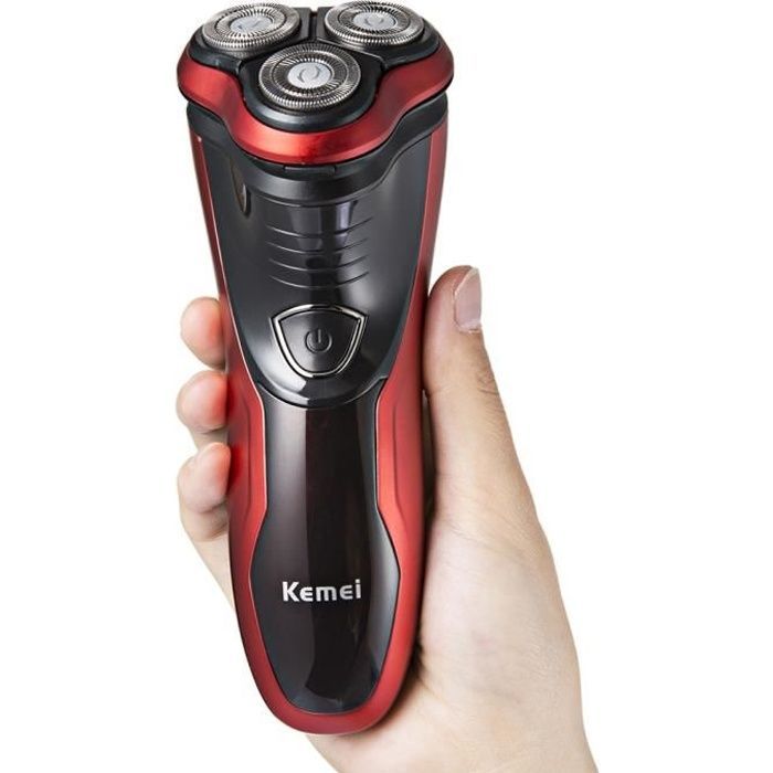Waterproof Electric Shaver Beard Trimmer Men's Shaving 3D Shaving Heads Rotating Wet & Dry