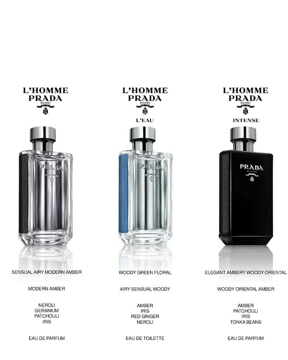 PRADA L'HOMME EAU DE TOILETTE MANNEN
