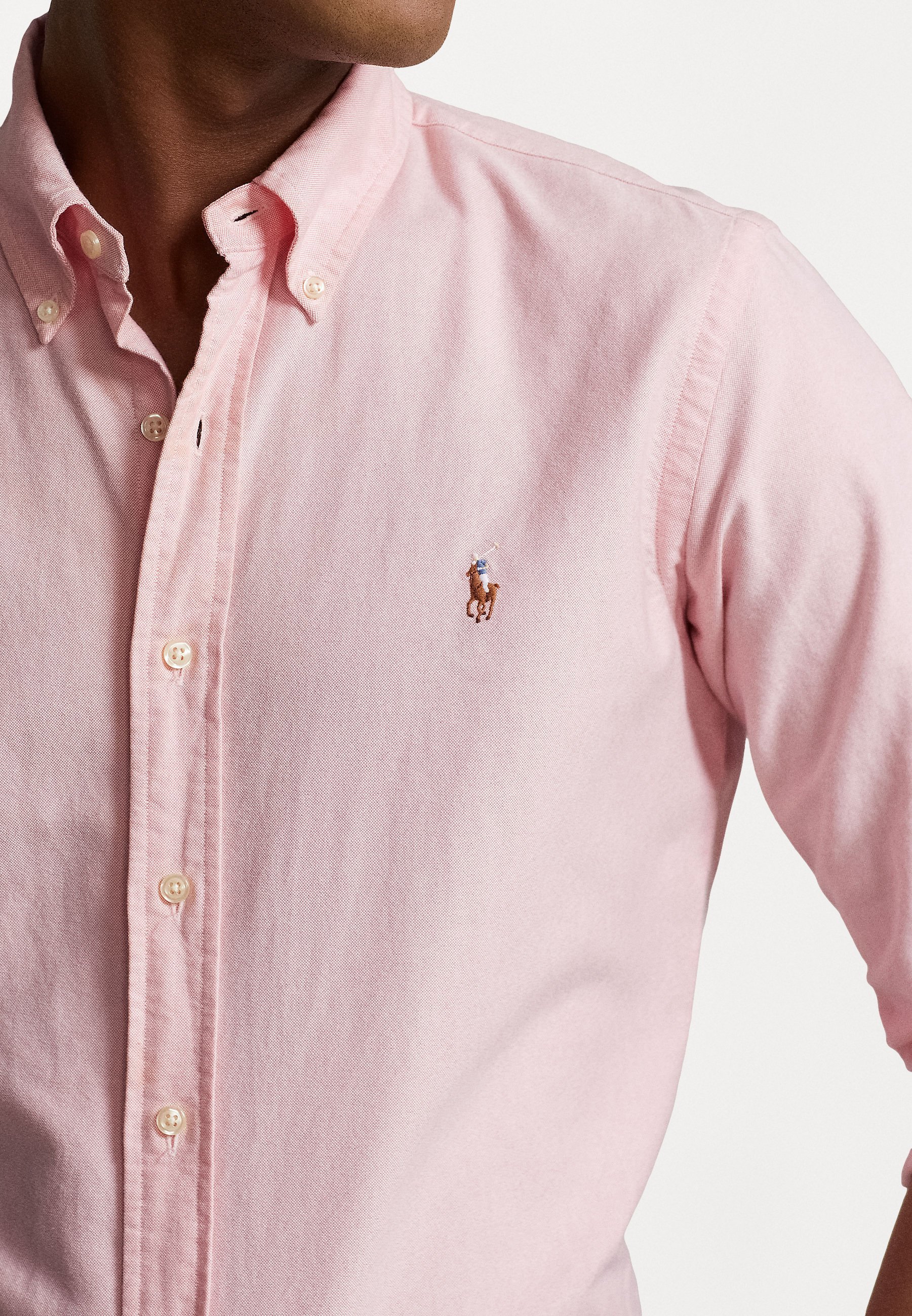 Camicia Oxford slim fit Polo Ralph Lauren - rosa