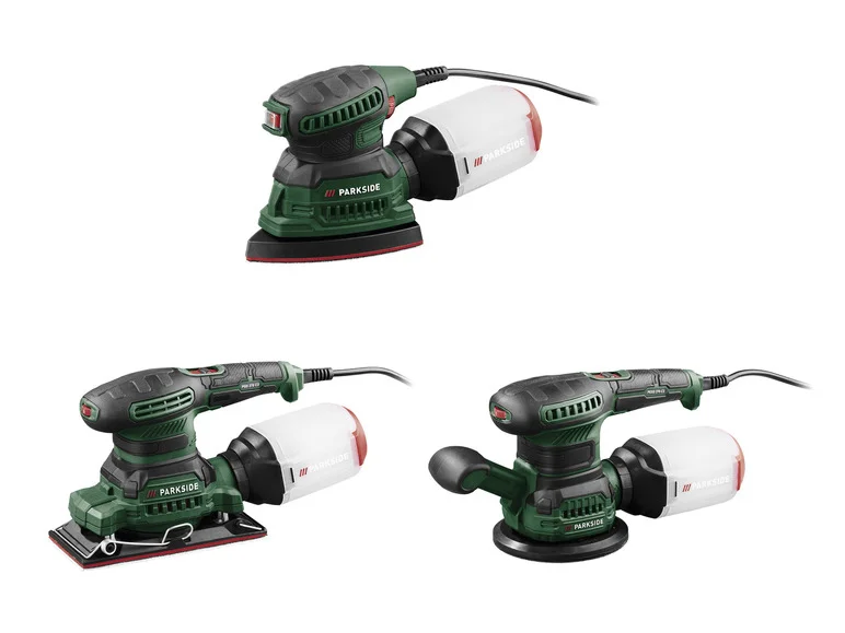 Lixadeira multifuncional PARKSIDE® PMS 200 A1 / Lixadeira multifuncional PSS 270 C3 / Lixadeira orbital aleatória PEXS 270 C3