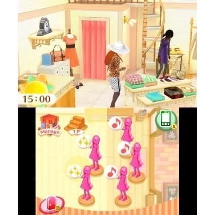 2DS rosa e bianco + gioco Style Savvy Home 2