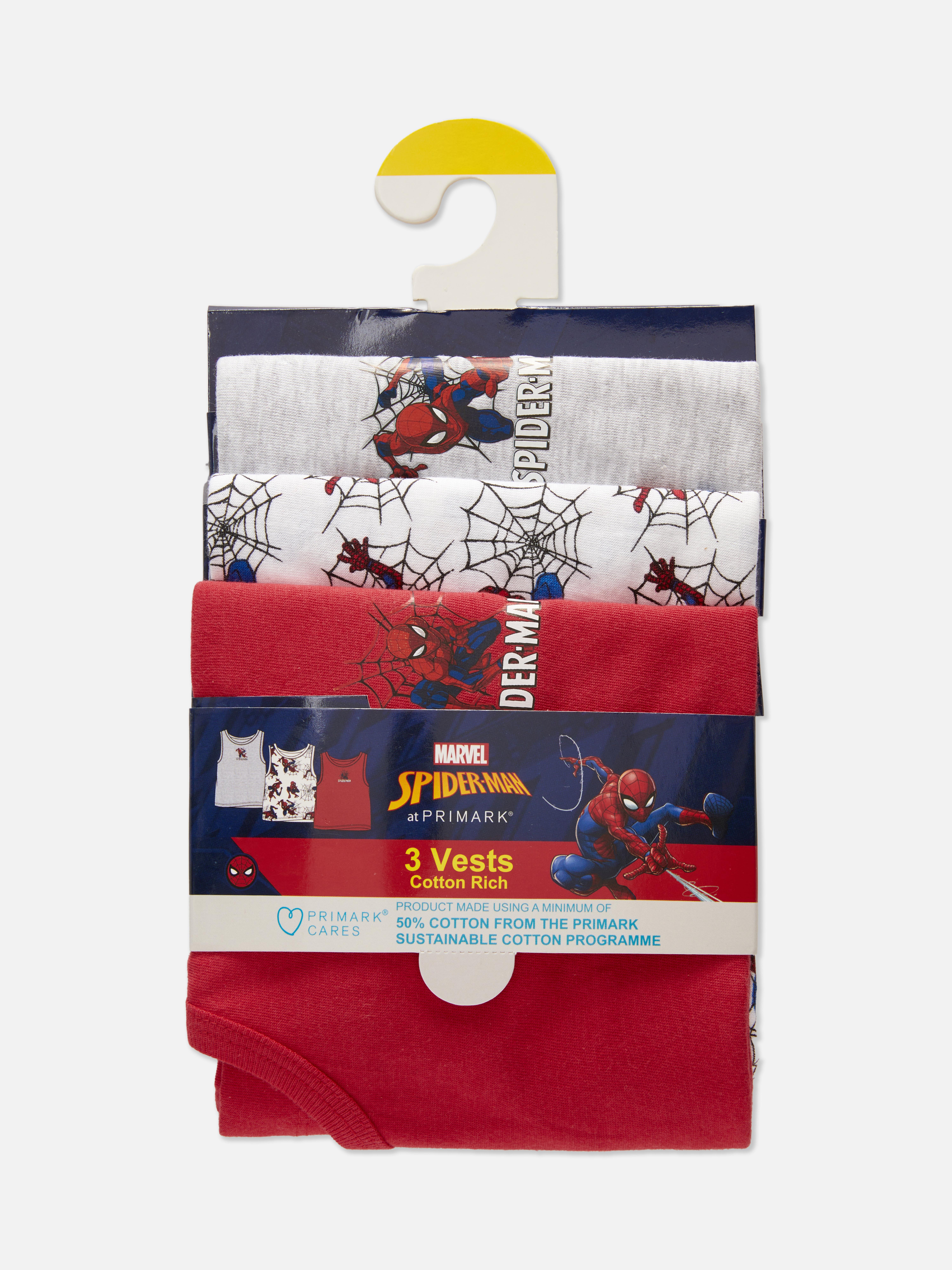 Tricouri Marvel Spider-Man, set de 3. Cu aceste tricouri Spider-Man, micuțul tău poate cuceri întreaga lume.