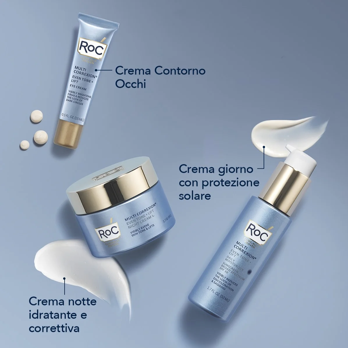 Multi Correxion Even Tone + Lift Idratante Viso con SPF30 - Crema viso giorno lifting, Crema viso giorno idratante, Crema viso giorno antimacchie, Crema viso giorno illuminante