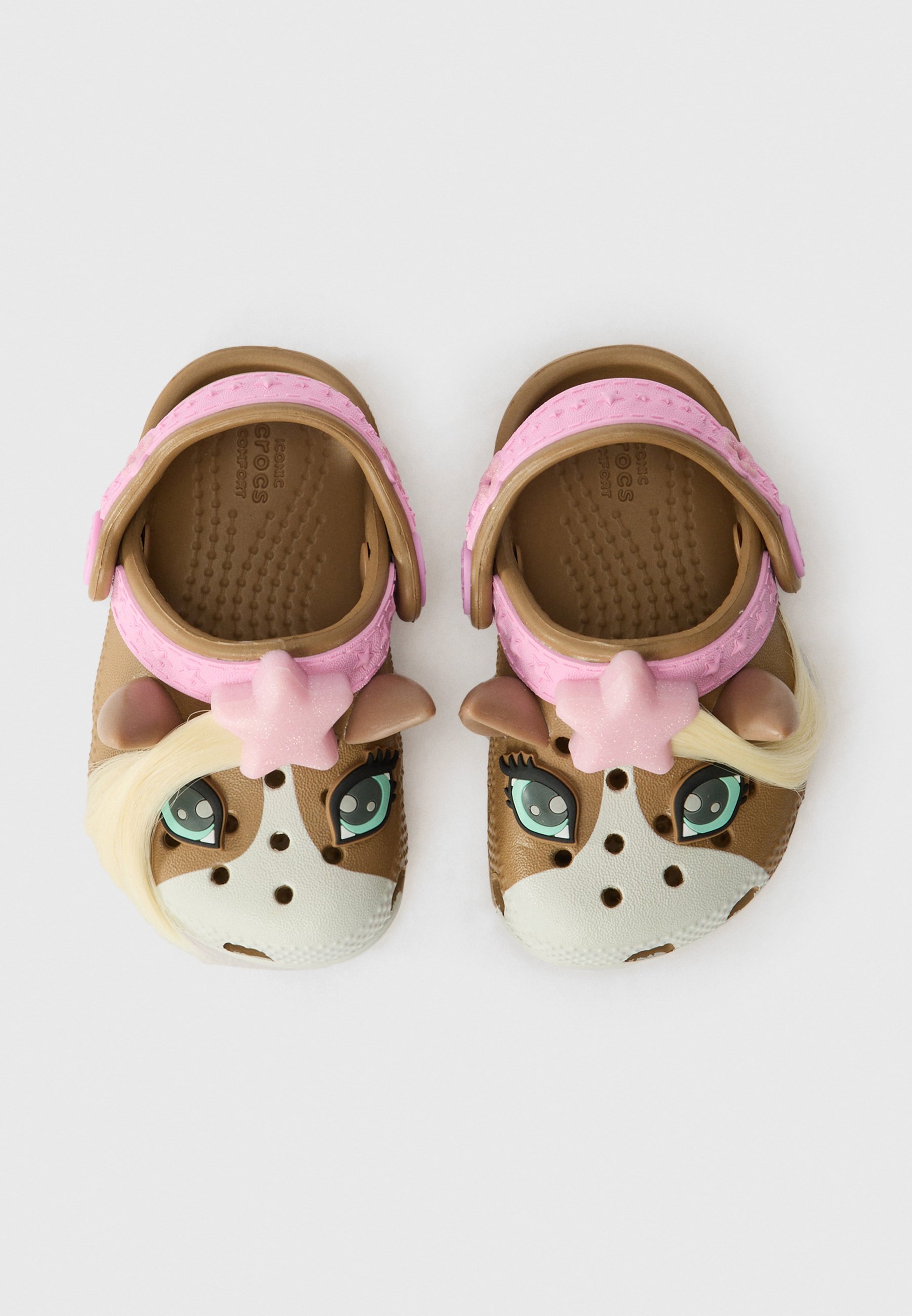 Crocs CLASSIC IAM HORSE - Clogs - Milchschokolade