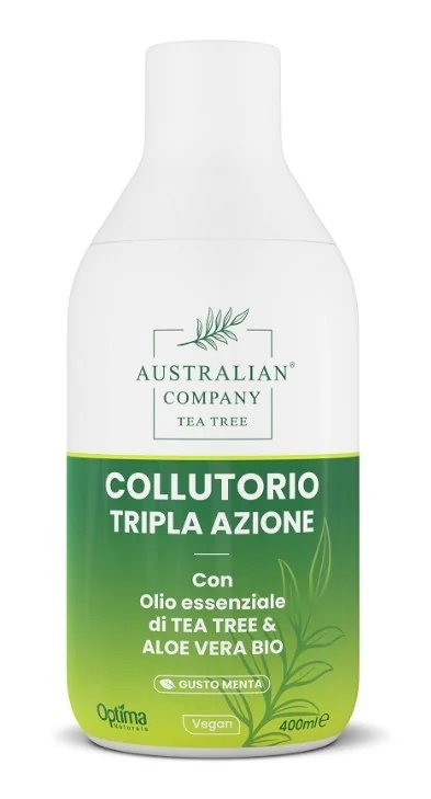 Enxaguante bucal OPTIMA com melaleuca australiana e higiene oral