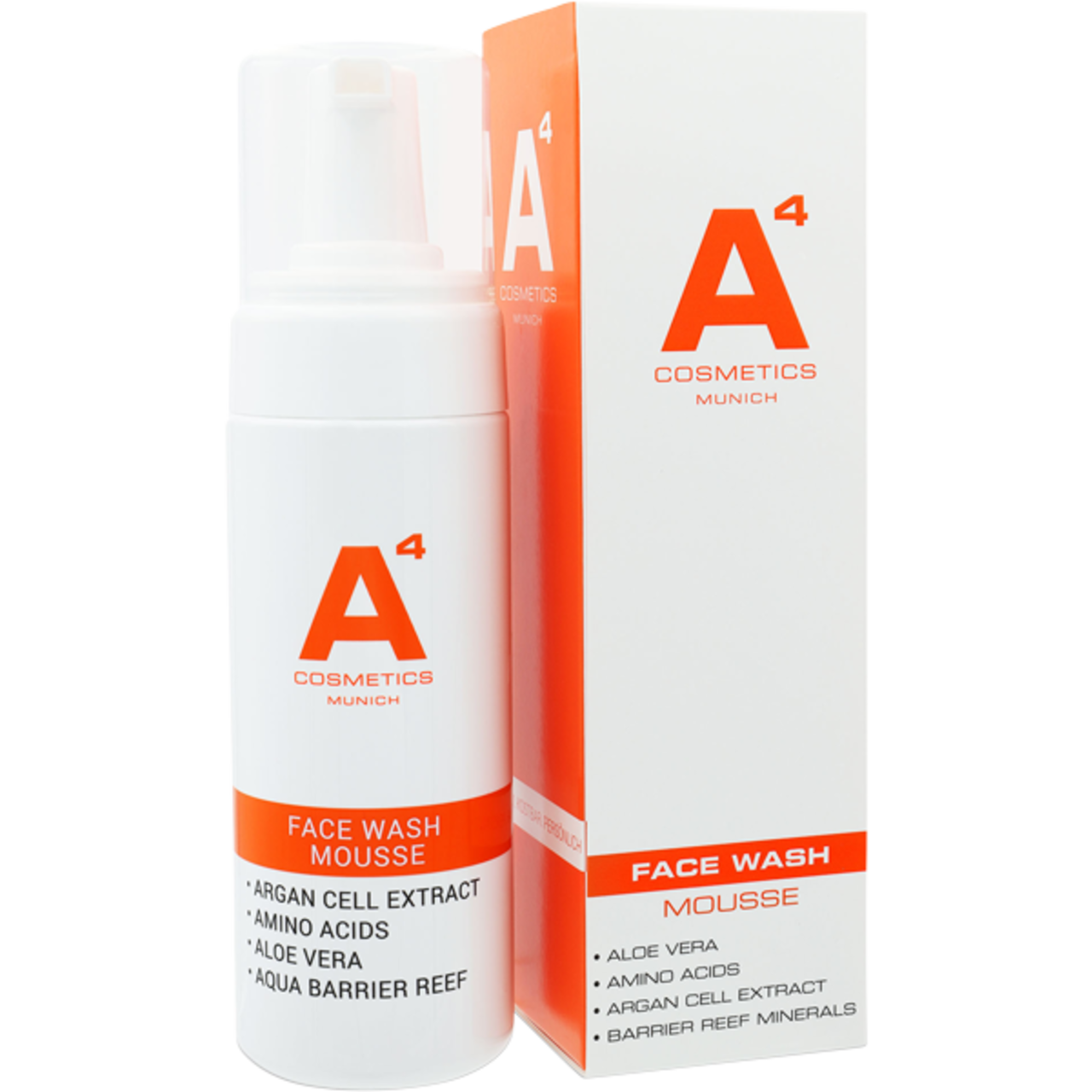 A4 Cosmetics Gesichtsreinigungsschaum-Mousse – 150 ml
