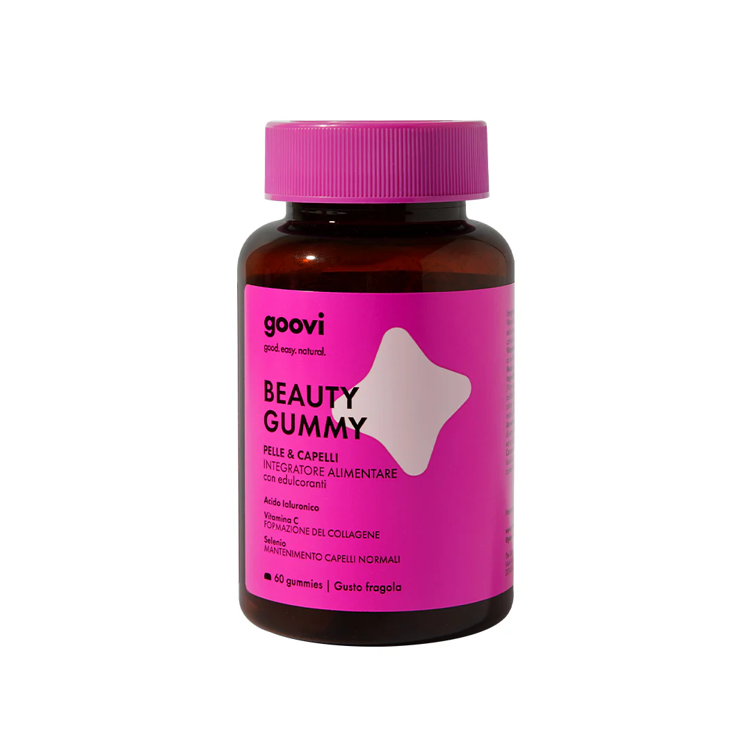 Integratori Alimentari BEAUTY GUMMY Pelle & Capelli - Integratore Unghie e Capelli, Integratore Pelle