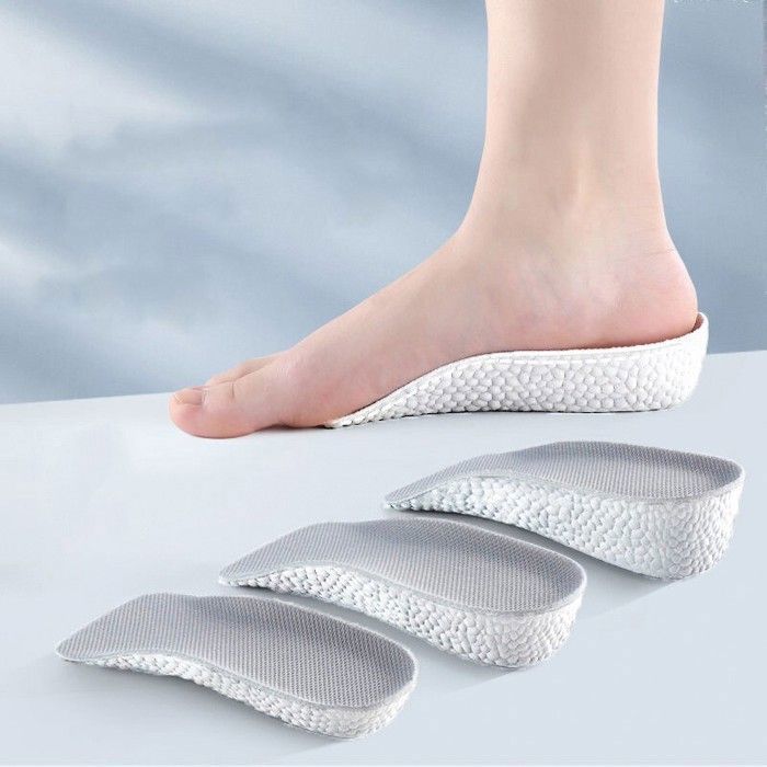 Plantillas resistentes al olor - Comodidad - 3 pares - 1,5/2,5/3,5 cm - Elásticas - Amortiguación