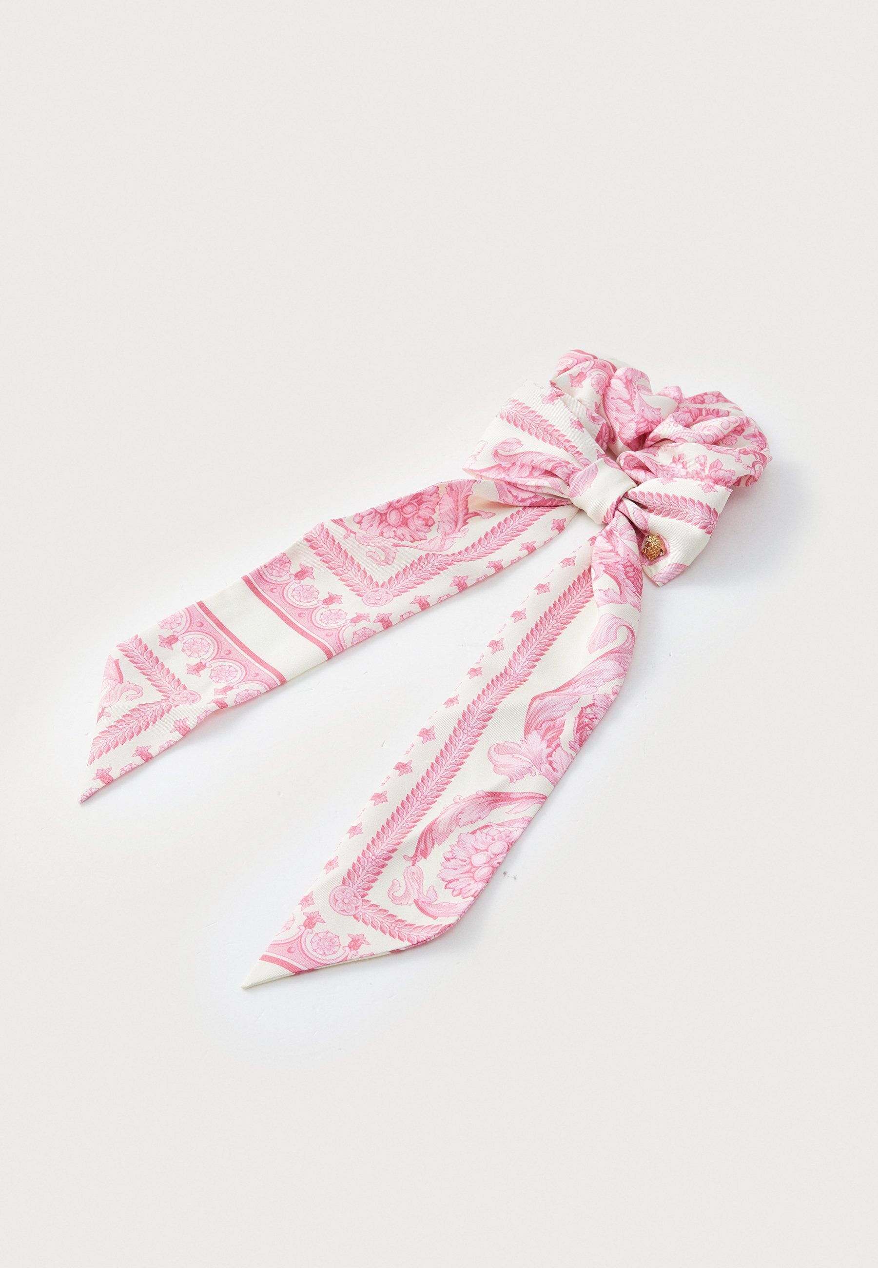 Versace ACCESSORI PER CAPELLI BIO BAROQUE 92 FOULARD KIDS UNISEX - Accessorio per acconciature - rosa pastello guscio d'uovo
