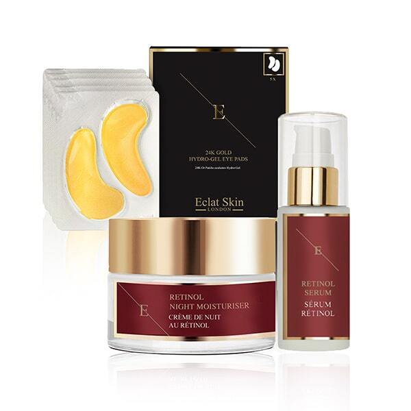 Eclat Skin London Retinoliseerumi + Voide + Kollageeni Silmänympäryslaput