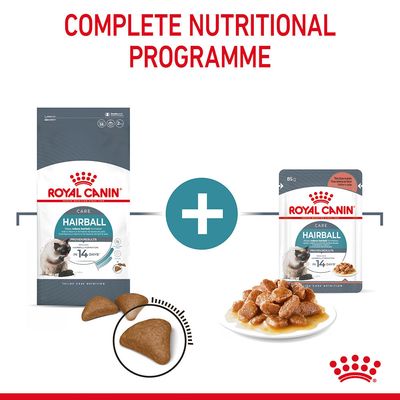 Royal Canin Hairball Care -ruoan kastikkeessa