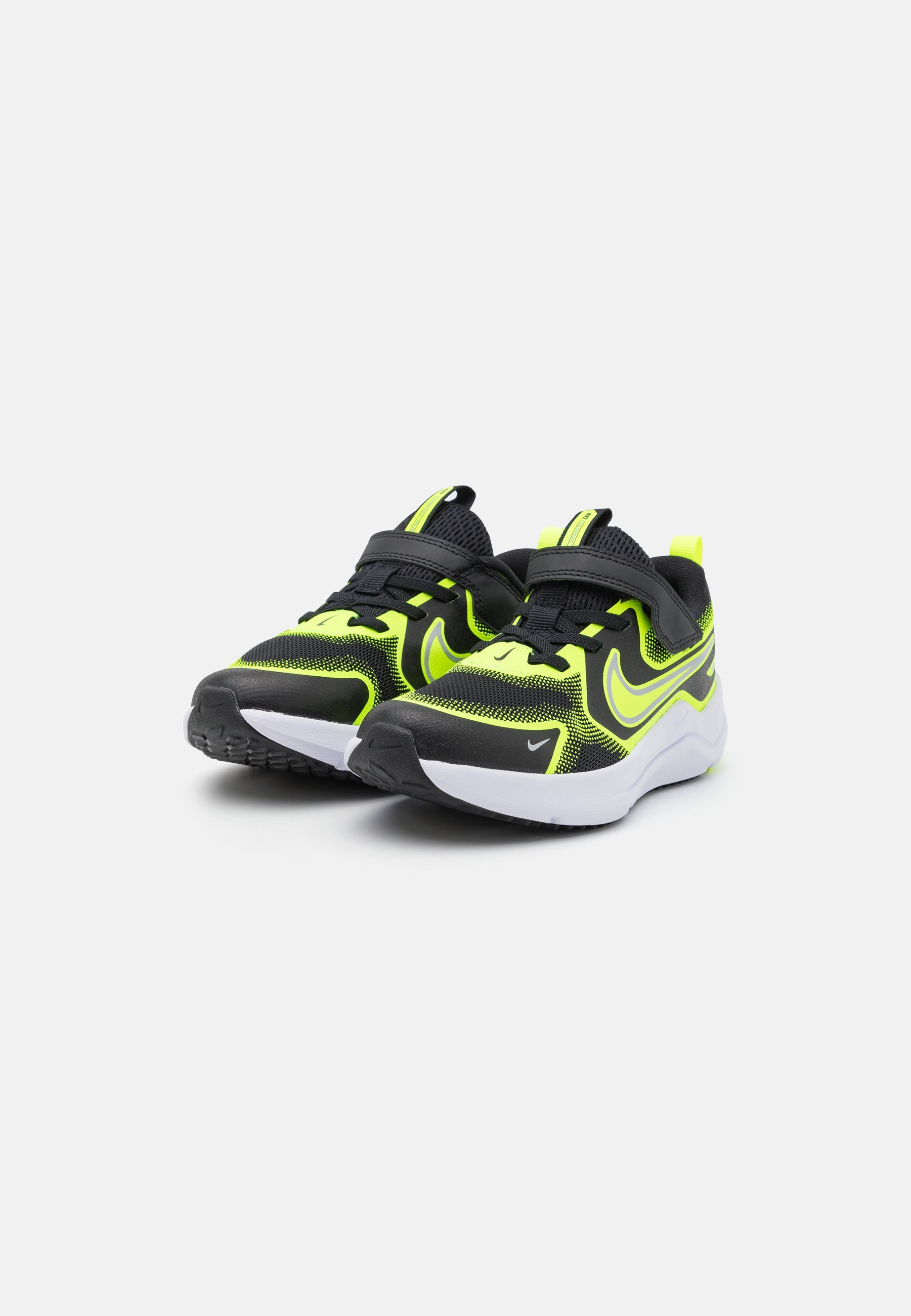 Nike Performance COSMIC RUNNER UNISEX - Běžecké boty na silnici - black/wolf grey/volt