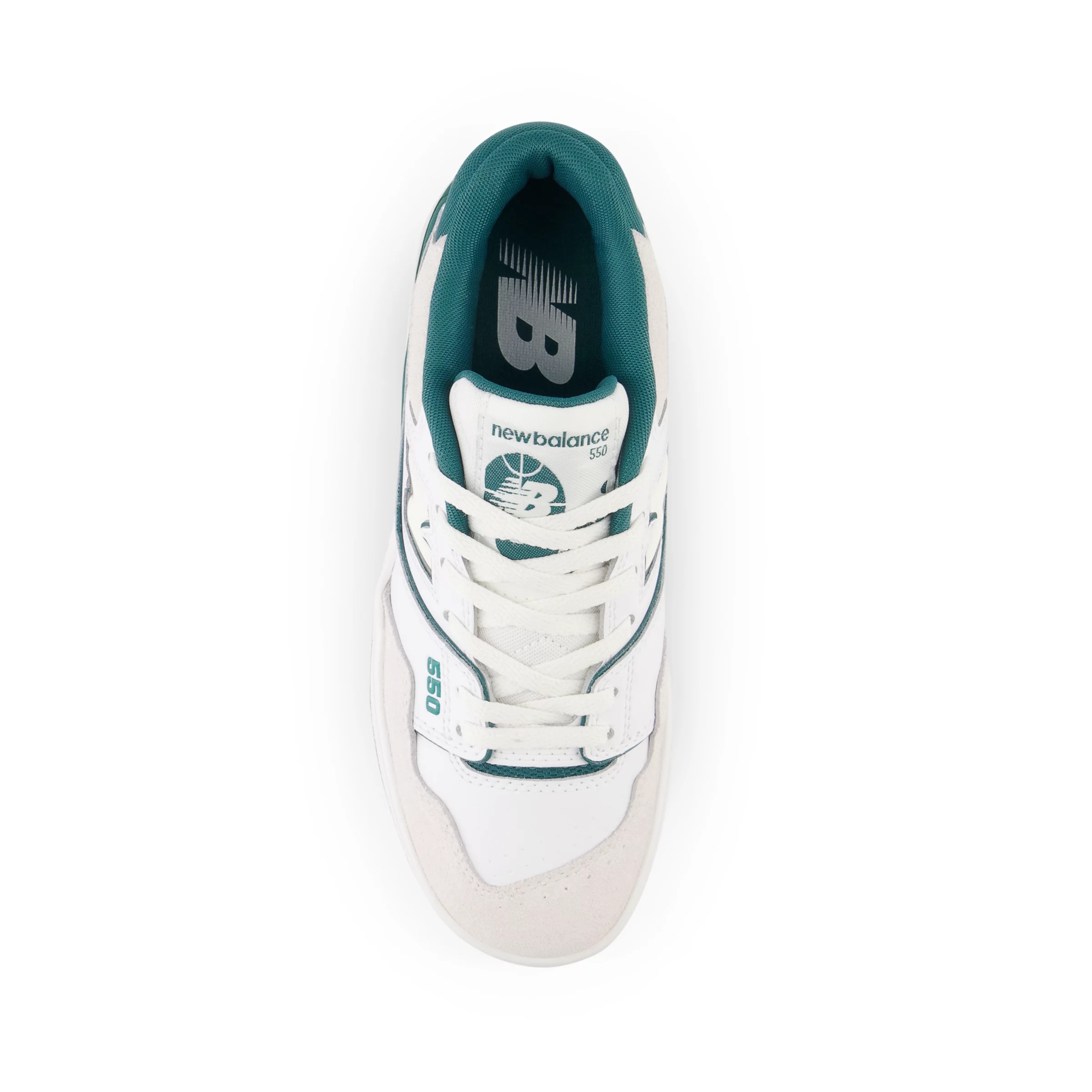 550 White con vintage teal