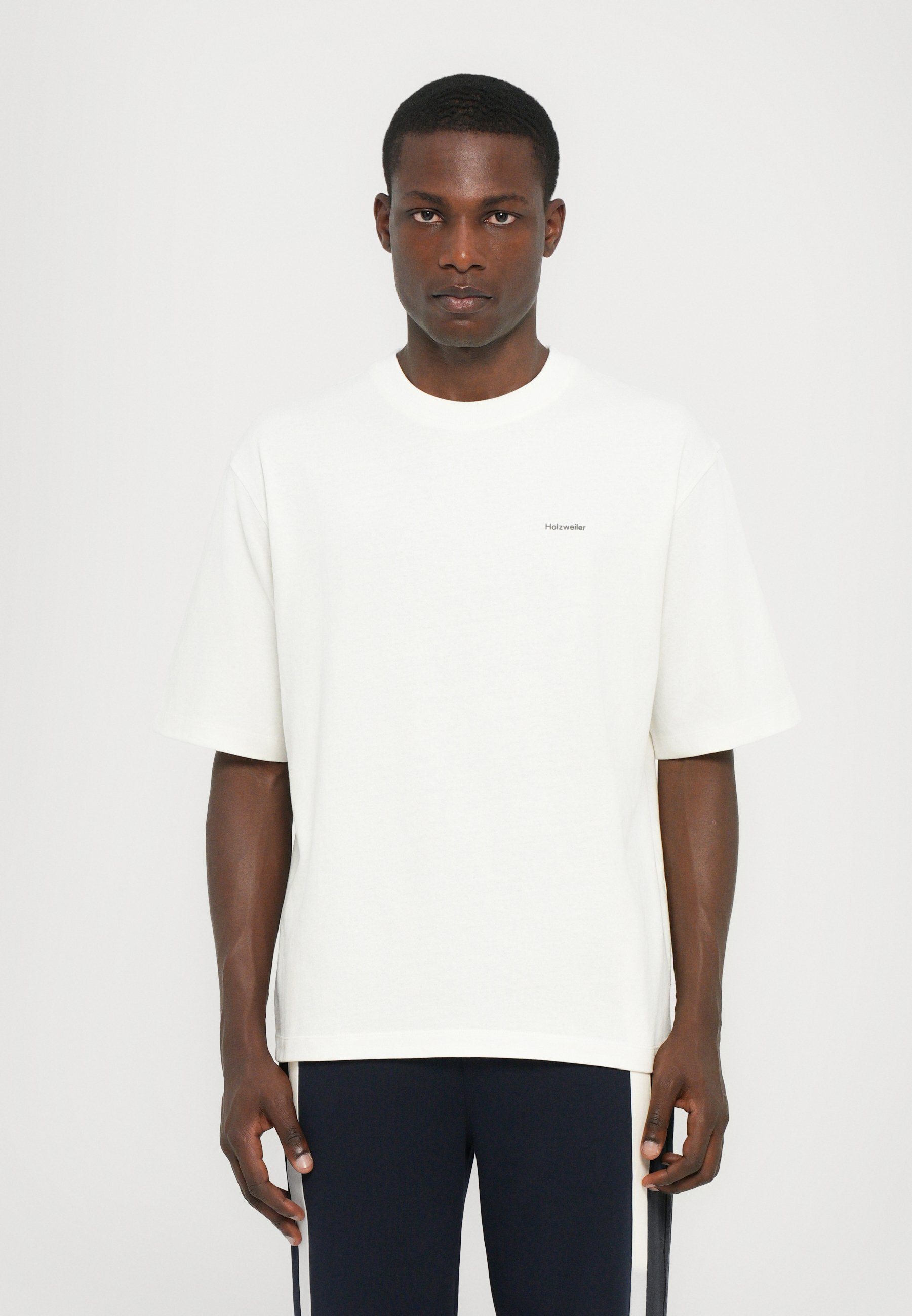 T-shirt Holzweiler RELAXED - T-shirt basique - blanc