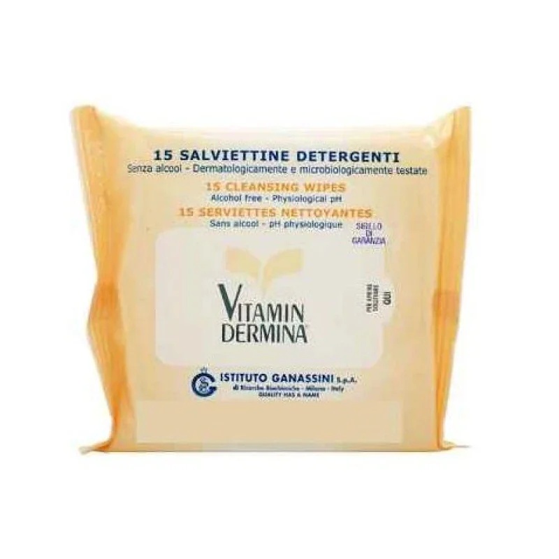 Lingettes intimes Vitamindermina 15 lingettes nettoyantes