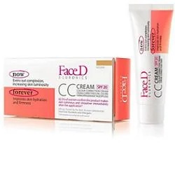 Crème CC FaceD Instant Bright Medium 40 ml crème perfectrice teintée