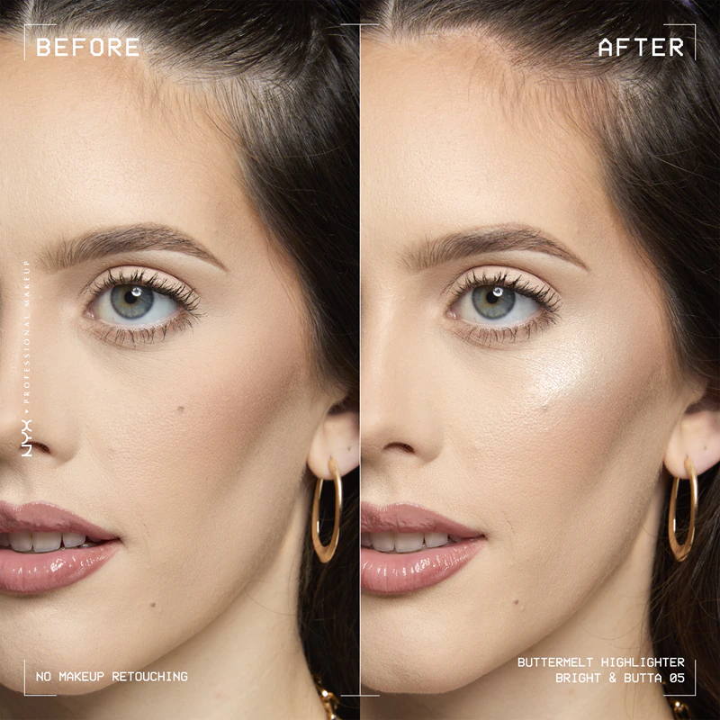 Iluminador Buttermelt da NYX Professional Makeup