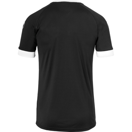 Maillot Division II à manches courtes Noir/blanc Uhlsport